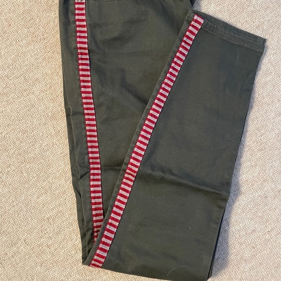 JCrew Toothpick Jeans w/TuexedoStripe - Picture 2 of 4